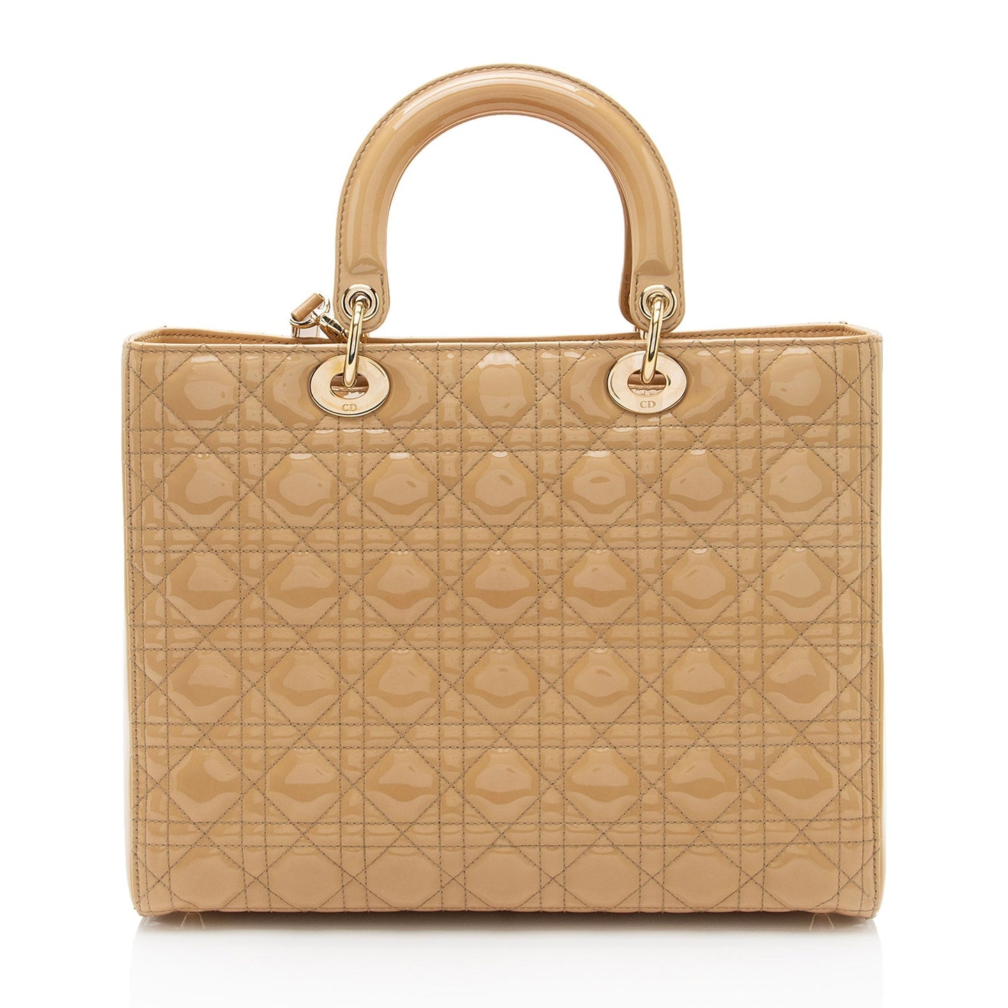 Dior Patent Leather Dior Large Tote (SHF-EZ4EwJ)