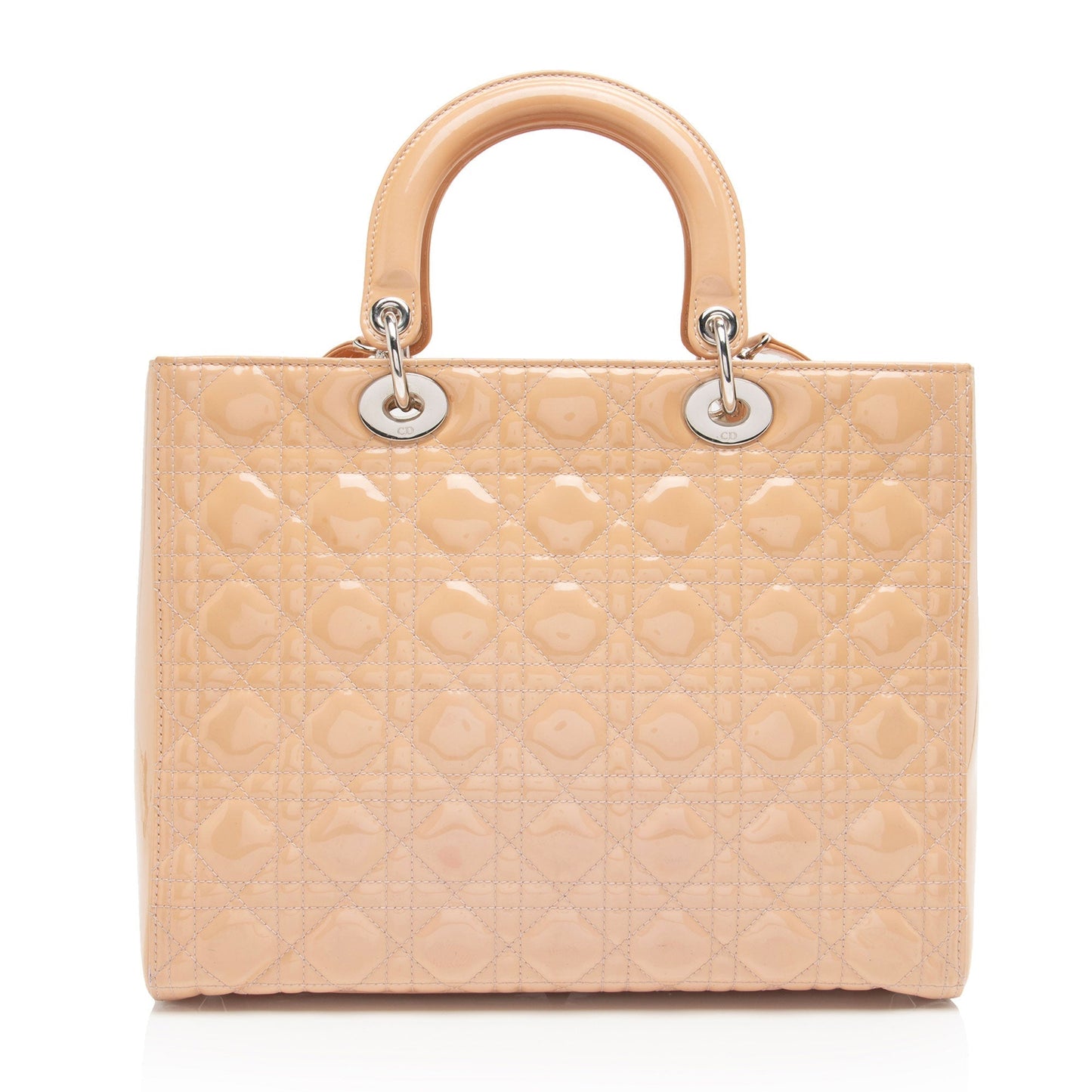 Dior Patent Leather Dior Large Tote (SHF-2qzbI4)