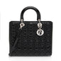 Dior Patent Leather Dior Large Tote (SHF-DomNwp)