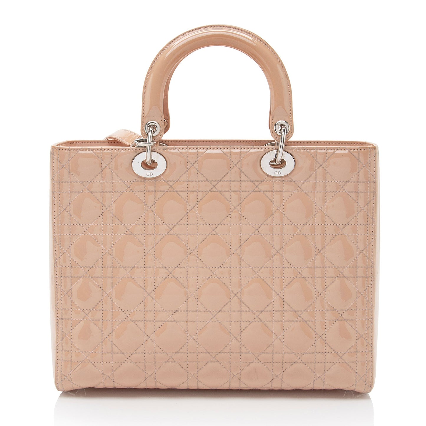 Dior Patent Leather Dior Large Tote (SHF-oF5d9t)