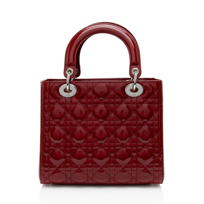Dior Lady Dior Leather Mini Tote Bag