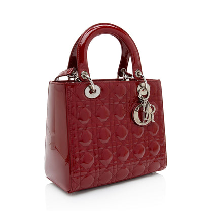 Dior Lady Dior Leather Mini Tote Bag