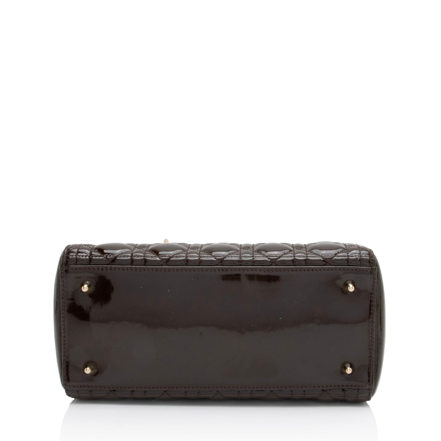 Dior Patent Leather Dior Medium Tote (SHF-c6eBWA)