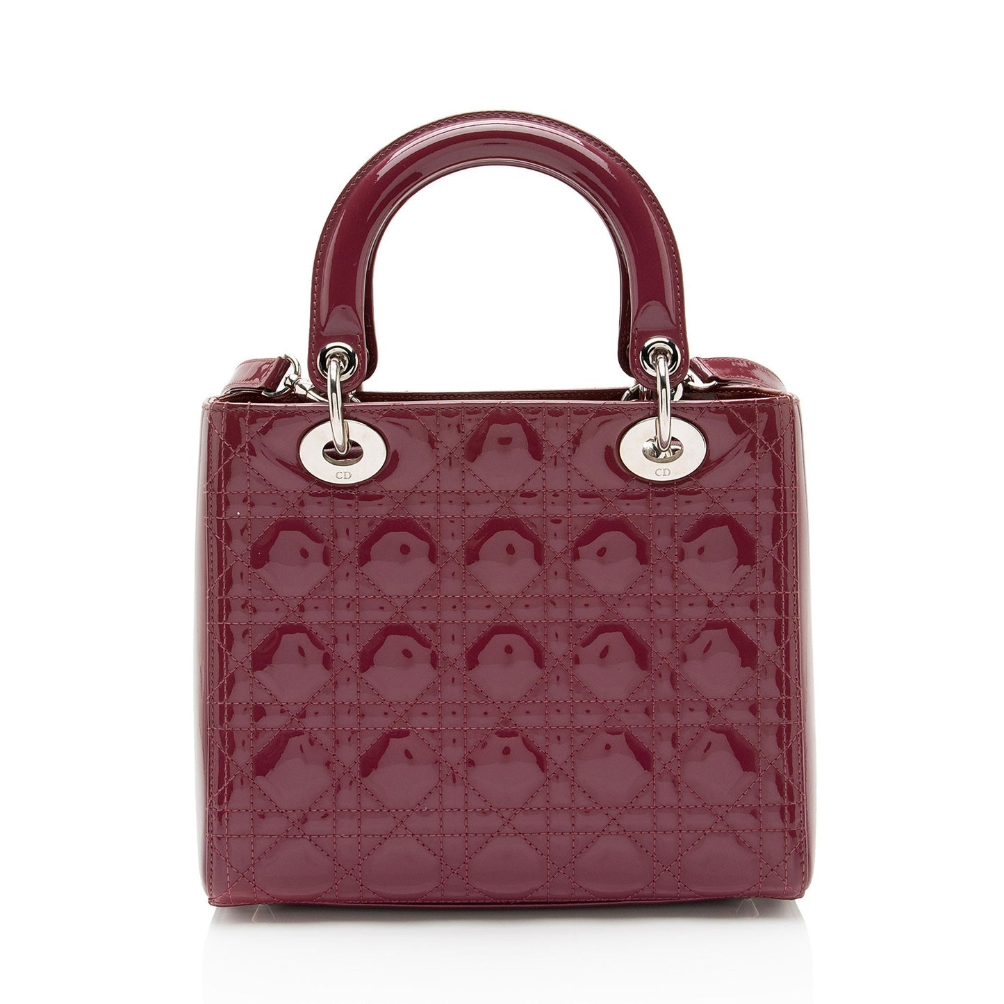 Dior Patent Leather Dior Medium Tote (SHF-Tr4vgf)