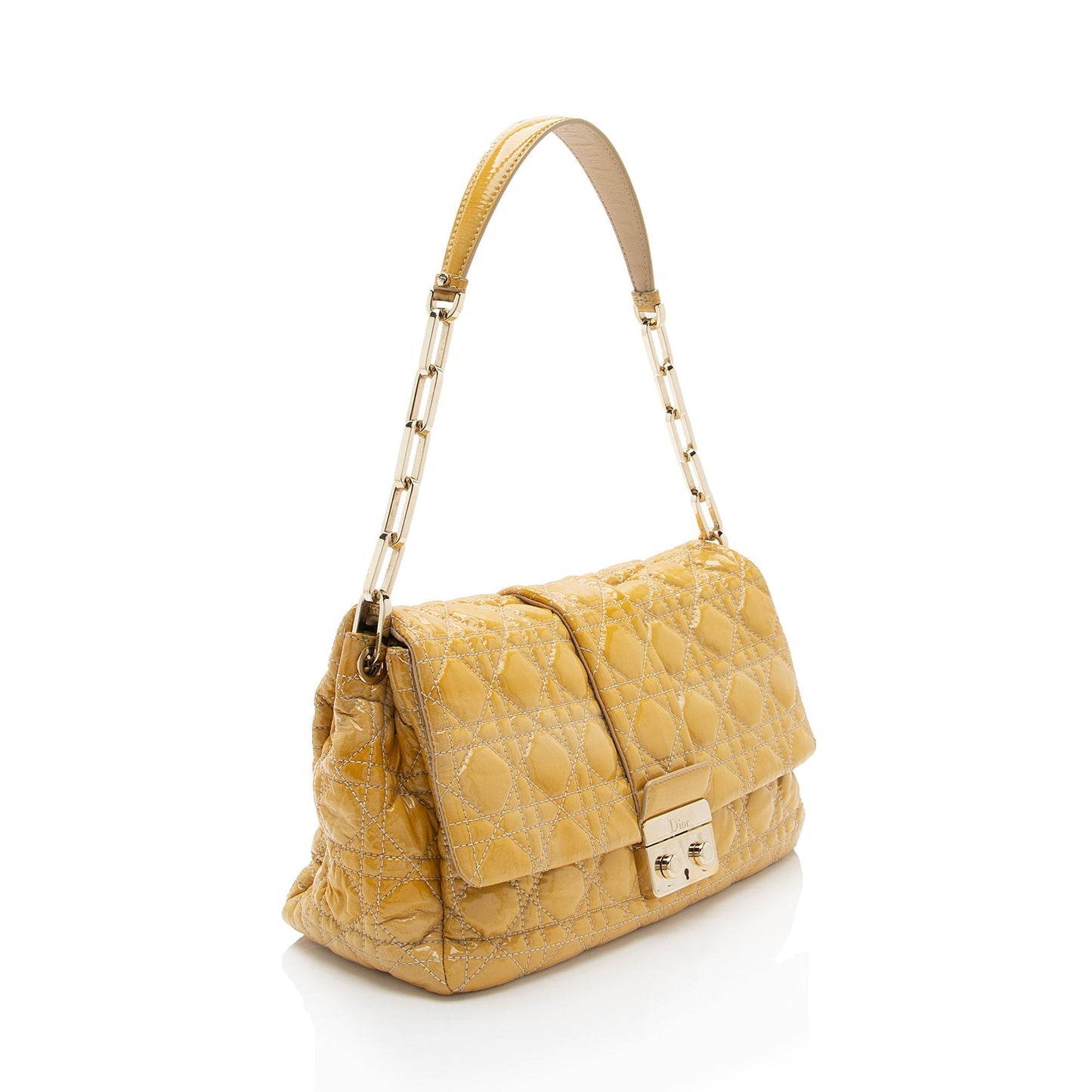 Dior Patent Leather New Lock Flap Bag - FINAL