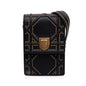 Dior Studded Leather Vertical Diorama Crossbody
