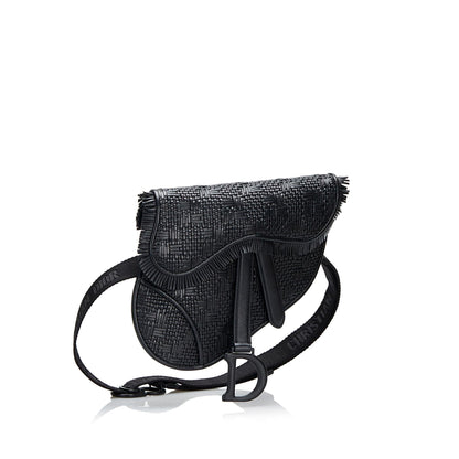 Dior Ultra Matte Woven Saddle (SHG-7XEmNw)