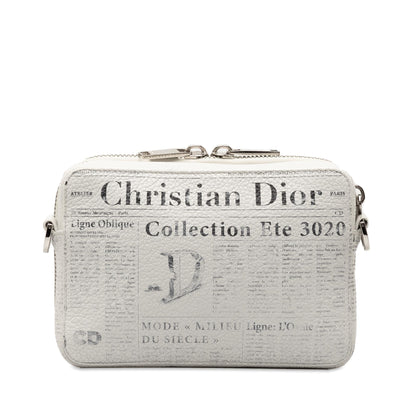 Dior x Daniel Arsham Newspaper Print Crossbody (SHG-LdIWS8)