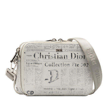 Dior x Daniel Arsham Newspaper Print Crossbody (SHG-LdIWS8)