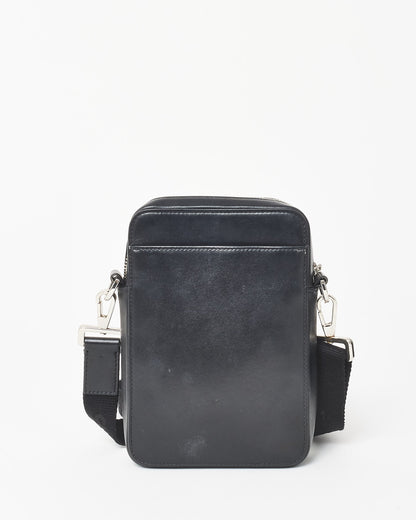 Dior Monogram Leather Canvas Crossbody Bag