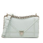 Dior Mint Grained Calfskin Small Diorama Flap Bag