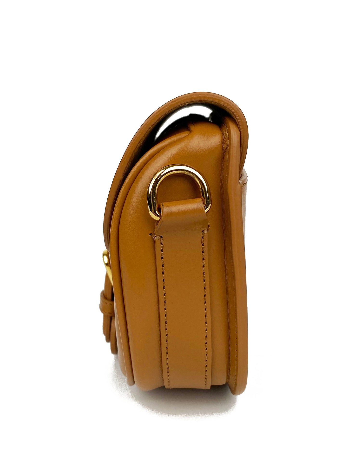 Dior Bobby Leather Crossbody Brown