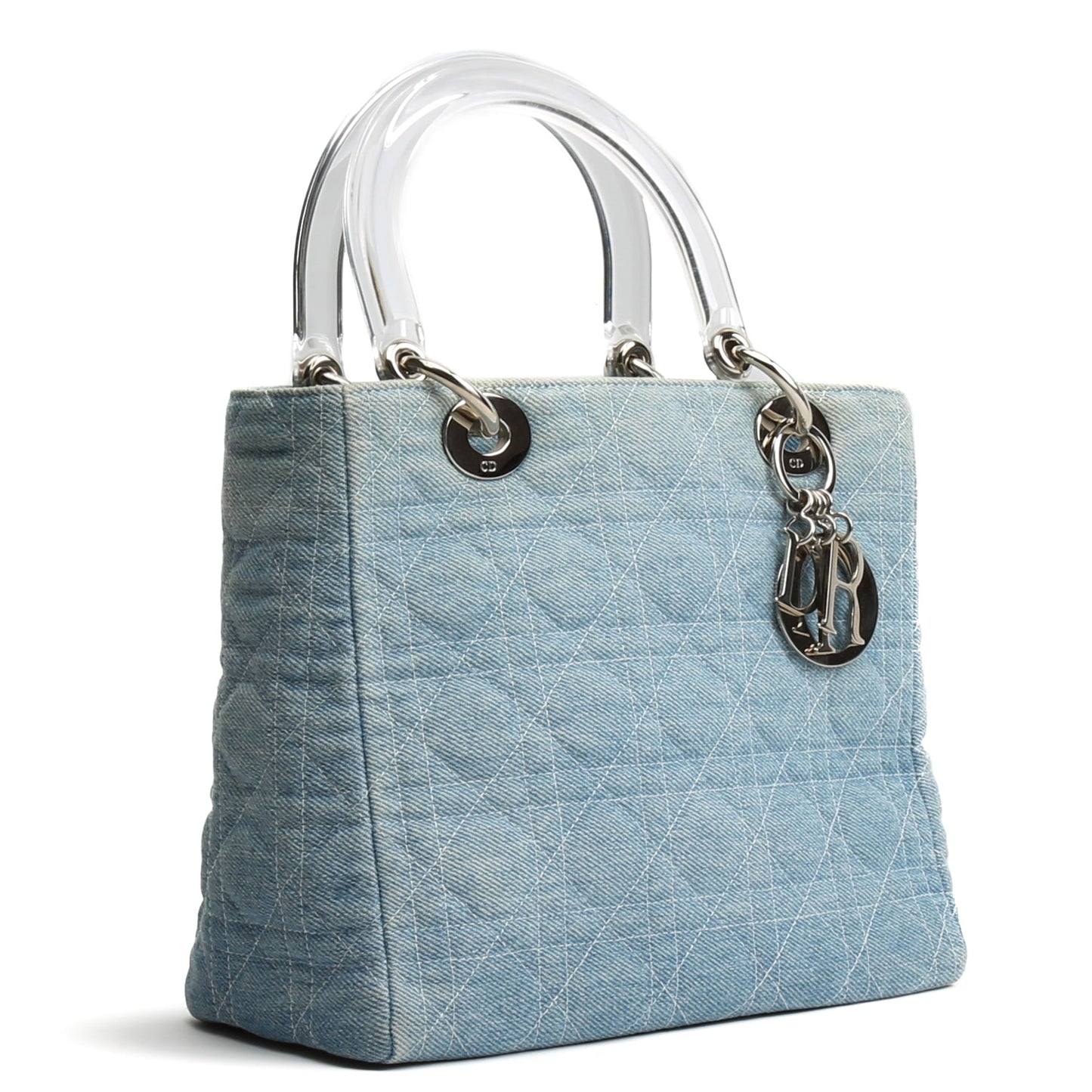 Dior Lady Dior Canvas Crossbody Bag