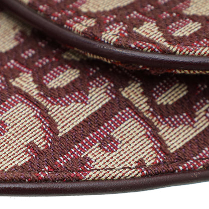 Dior Saddle Oblique Burgundy Crossbody