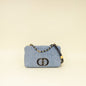 Dior Caro Cannage Blue Shoulder Bag Style 2