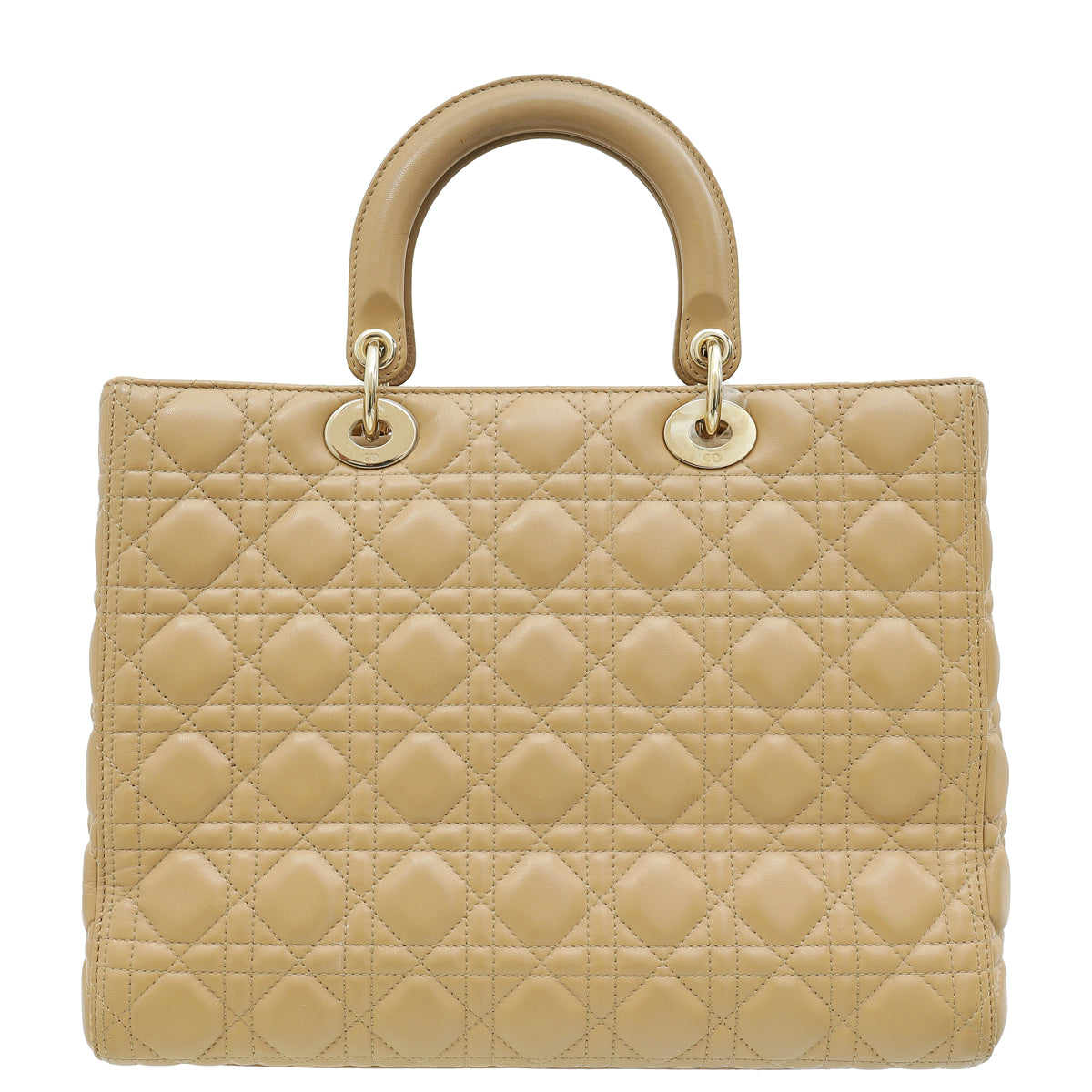 Dior Lady Dior Leather Handbag Style 64