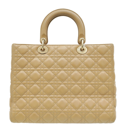 Dior Lady Dior Leather Handbag Style 64