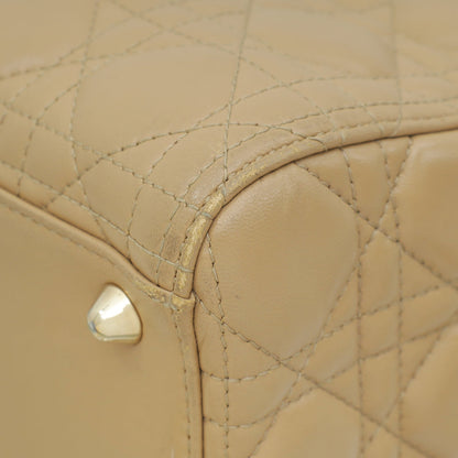 Dior Lady Dior Leather Handbag Style 64
