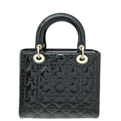 Dior Lady Dior Leather Handbag Style 39