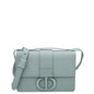 Christian Dior Grey 30 Montaigne Ultra Matte Strap Medium Bag