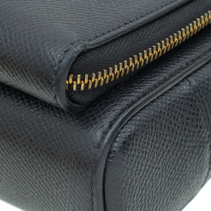 Christian Dior Black Caro Double Pouch Camera Bag