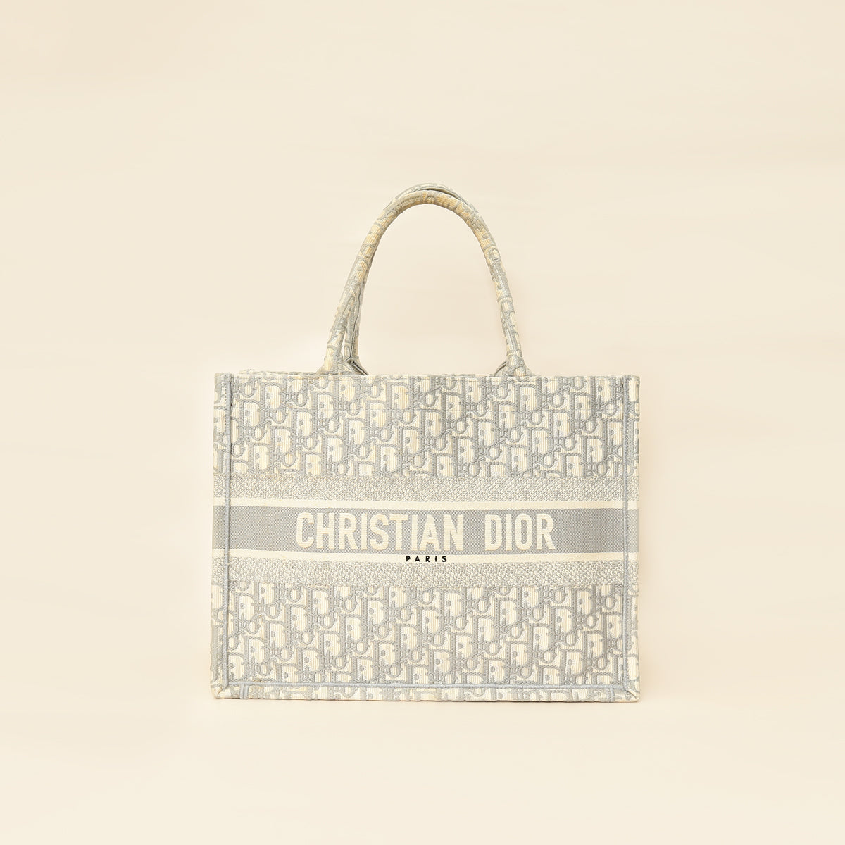 Dior Book Tote Oblique Grey Tote Bag Style 2