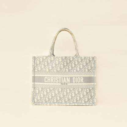 Dior Book Tote Oblique Grey Tote Bag Style 2