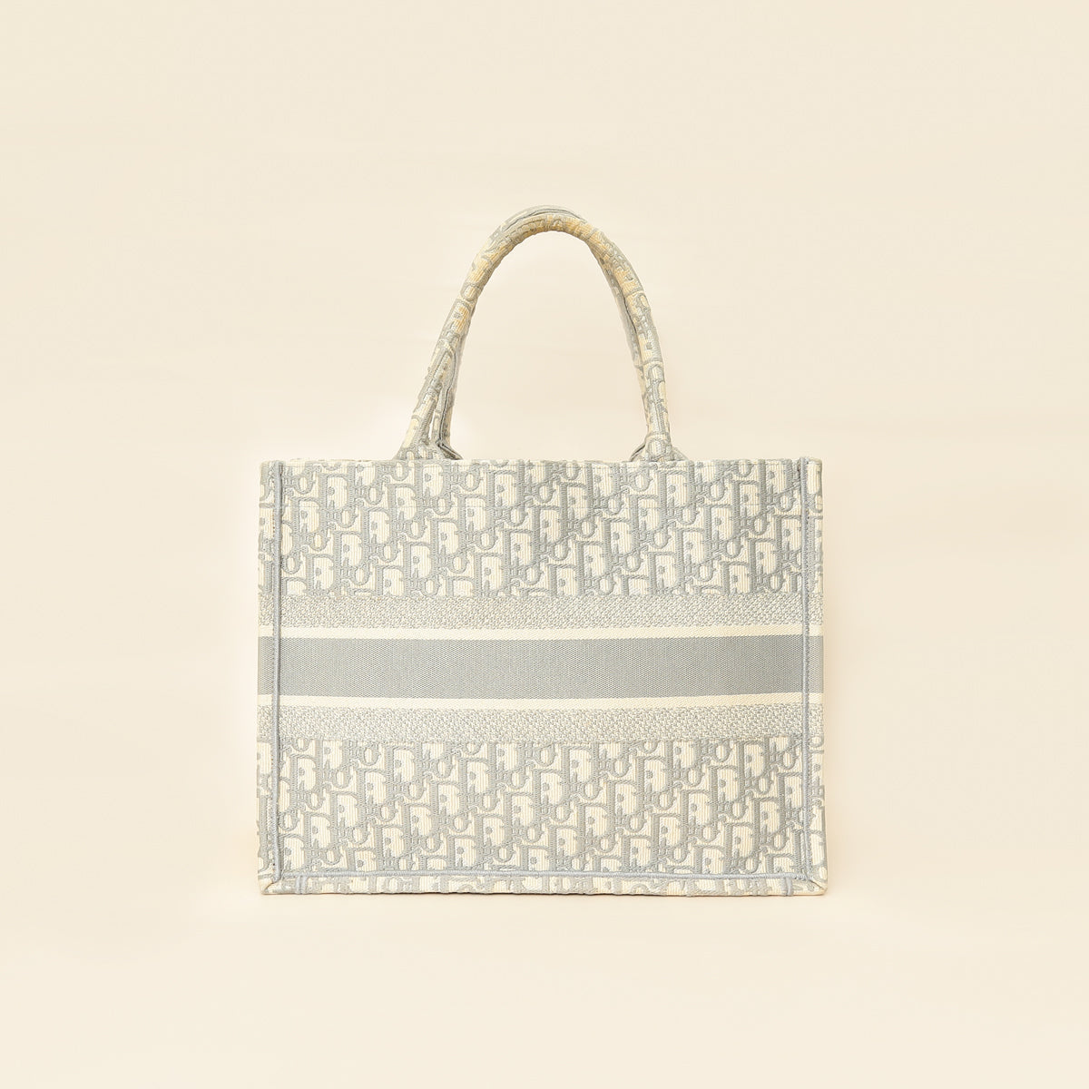 Dior Book Tote Oblique Grey Tote Bag Style 2