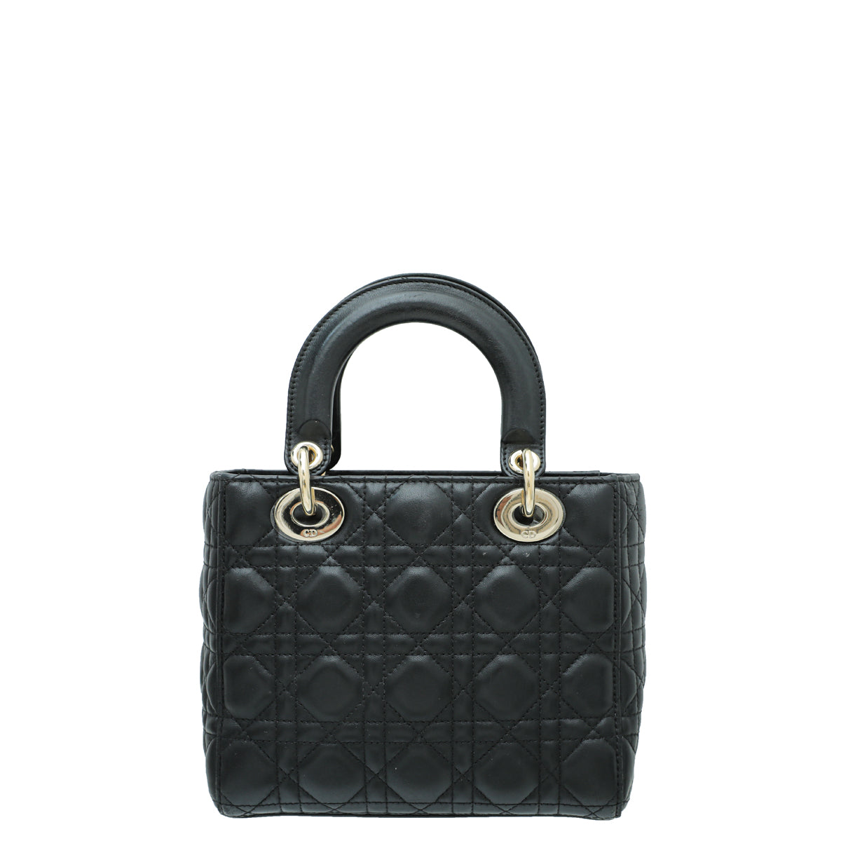 Christian Dior Black Lady Dior My Abcdior Small Bag