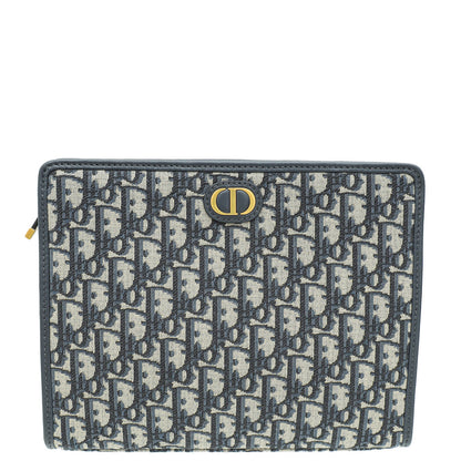 Dior 30 Montaigne Oblique Blue Shoulder Bag Style 7