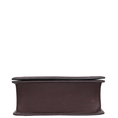 Dior Diorama Burgundy Shoulder Bag