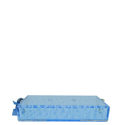 Christian Dior Blue X Rimowa Plexiglass Pouch Bag For Men