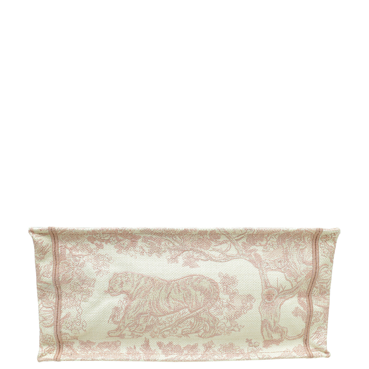 Christian Dior Pink Book Tote Toile De Jouy Saint Tropez Medium Bag