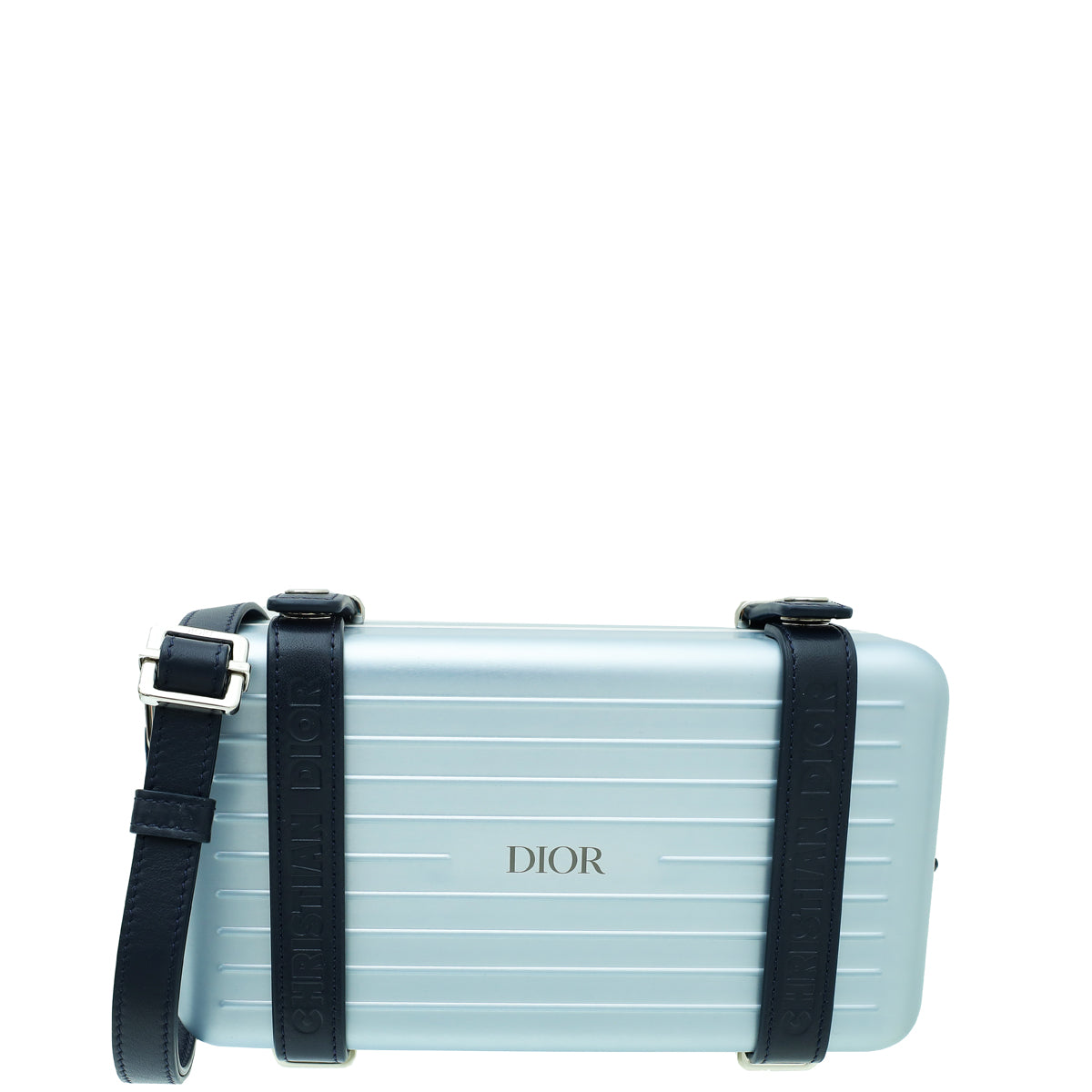 Christian Dior Blue X Rimowa Personal Clutch Crossbody Bag