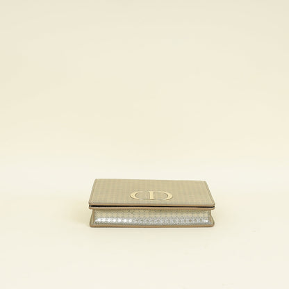 Christian Dior Champaign 30 Montaigne Microcannge 2 Way Chain Pouch