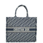 Dior Book Tote Oblique Blue Tote Bag Style 12