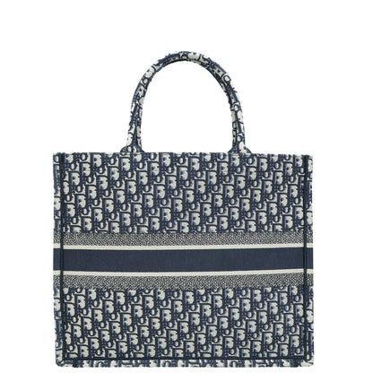 Dior Book Tote Oblique Blue Tote Bag Style 12