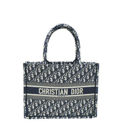 Dior Book Tote Oblique Blue Tote Bag Style 7