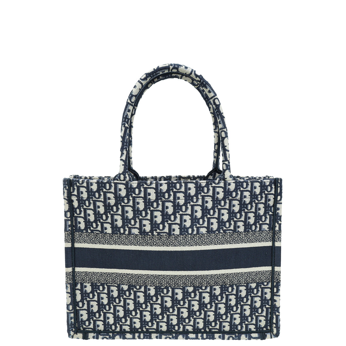 Dior Book Tote Oblique Blue Tote Bag Style 7