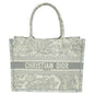 Christian Dior Grey Toile De Jouy Book Tote Medium Bag