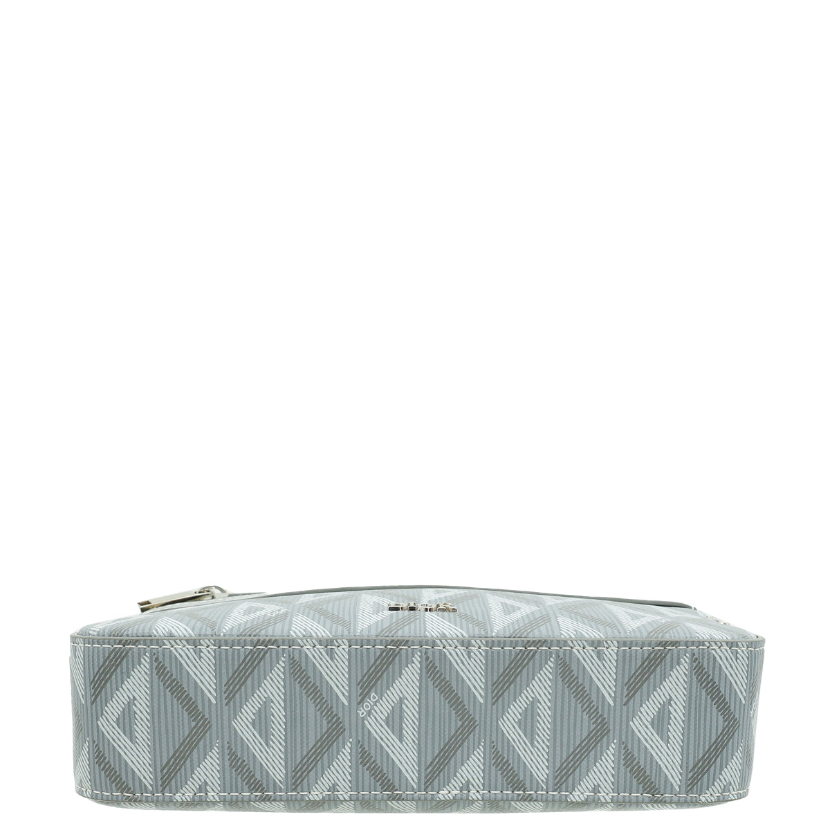 Christian Dior Grey Cd Diamond Safari Bag