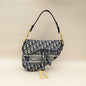 Dior Saddle Oblique Blue Crossbody Style 8