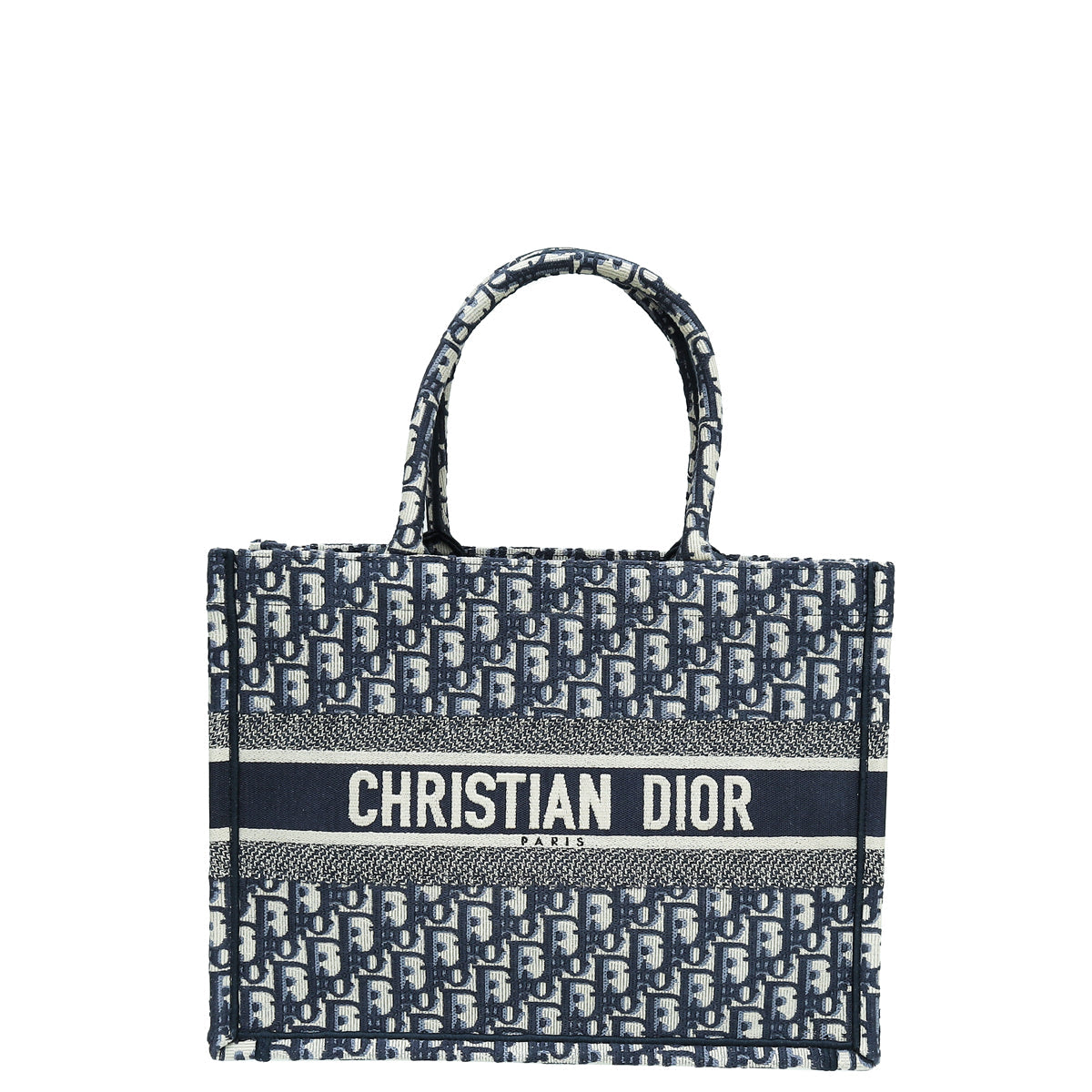 Dior Book Tote Oblique Blue Tote Bag Style 5