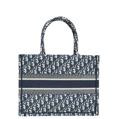 Dior Book Tote Oblique Blue Tote Bag Style 5