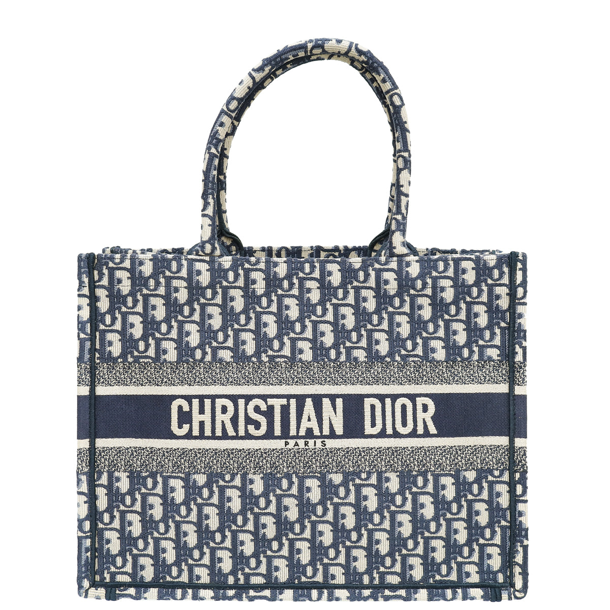 Dior Book Tote Oblique Blue Tote Bag Style 6