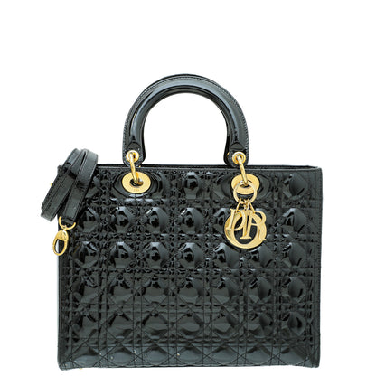 Dior Lady Dior Leather Handbag Style 8