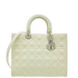 Christian Dior White Lady Dior Large Bag