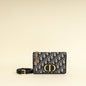 Dior 30 Montaigne Oblique Blue Shoulder Bag Style 9