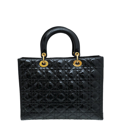 Dior Lady Dior Leather Handbag Style 15