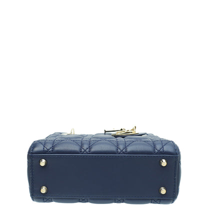 Dior Lady Dior Leather Handbag Style 30